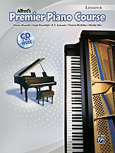 Alfred's Premier Piano Course piano sheet music cover Thumbnail